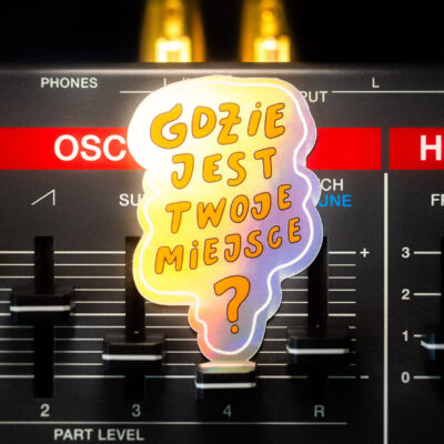 Naklejka Pustynia Fiask ("Gdzie Jest Twoje Miejsce?")